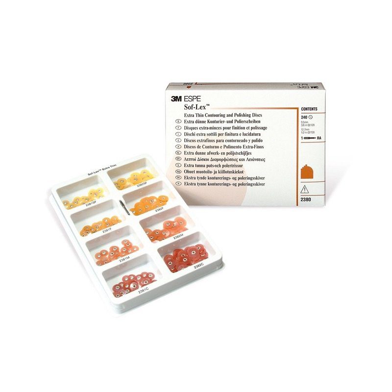 Sof-Lex Finishing&Polishing-extra thin-Kit Sof-Lex Finishing & Polishing extra thin Kit - Image 1